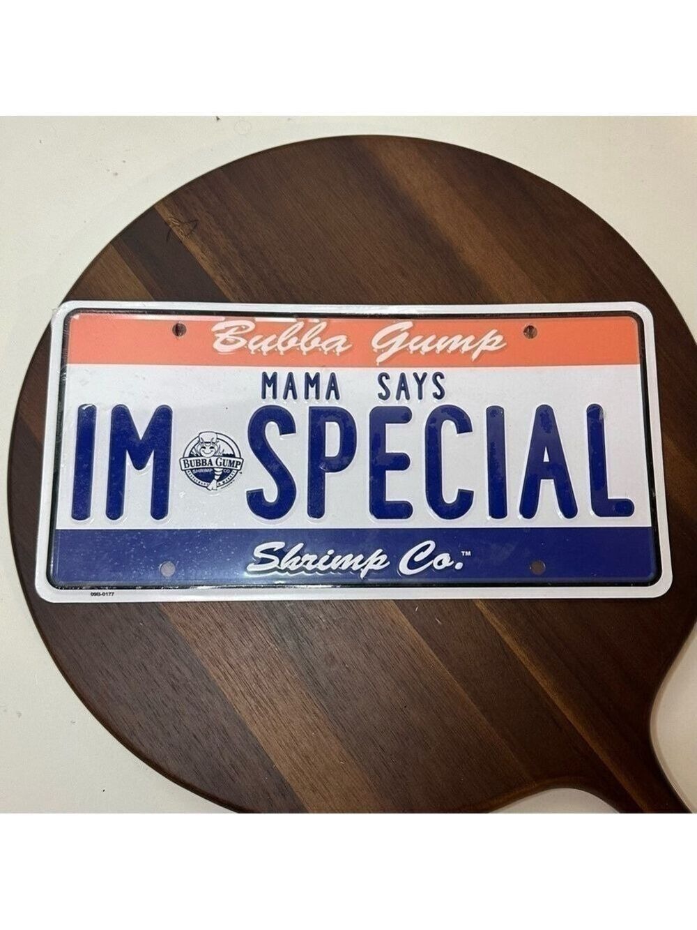 Bubba Gump I’m Special Plate